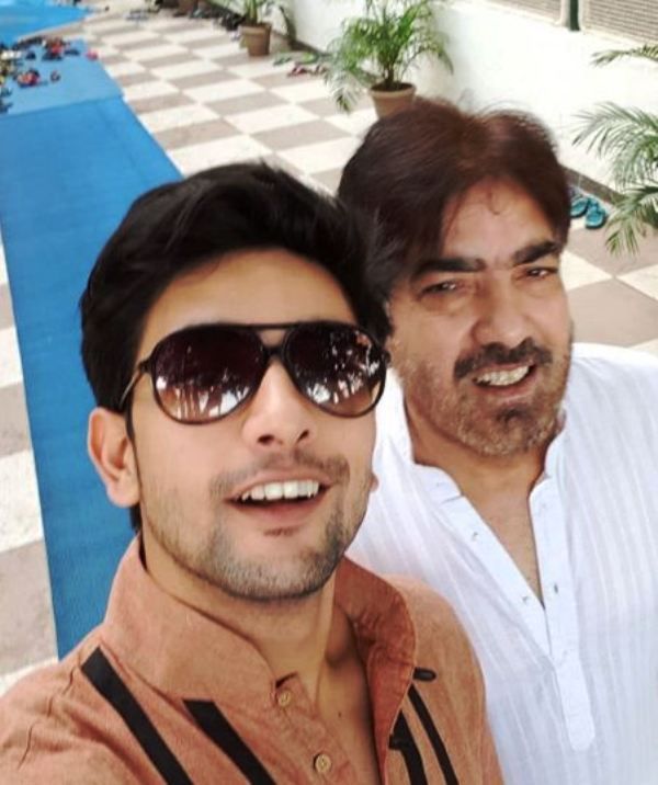 Fahmaan Khan and His Father