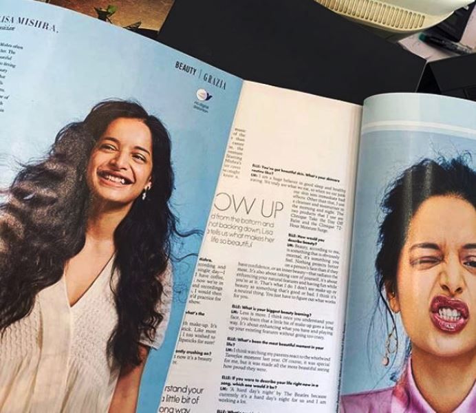 Lisa Mishra Featured in a Magazine