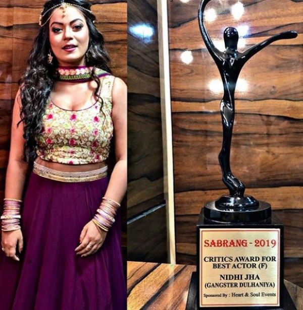 Nidhi Jha- Sabrang Awards