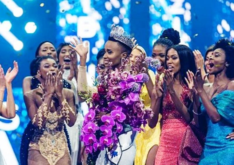 Zozibini Tunzi Winning Miss South Africa Title