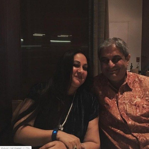 Aditya Puri with his Wife