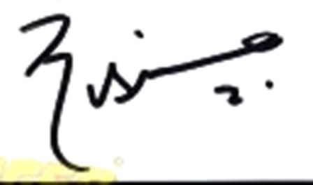 Bismah Maroof signature
