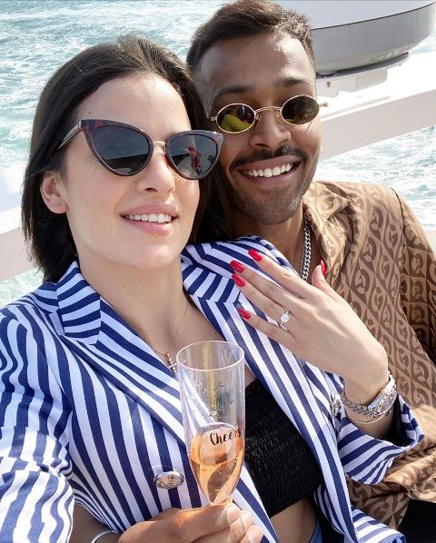 Natasa Stankovic's engagement picture