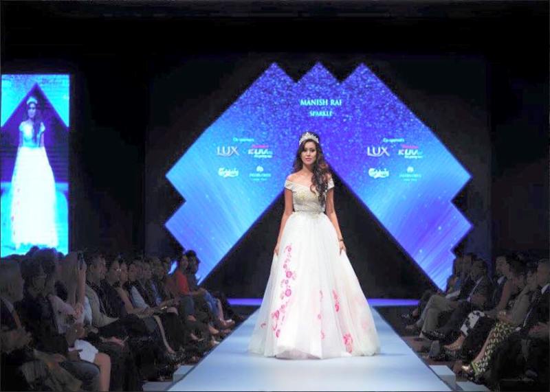 Malina Joshi in a Fashion Show