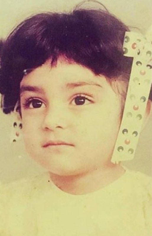 Maya Ali as a Child