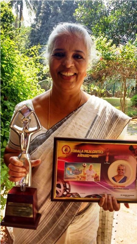Rajini Chandy with Her Award