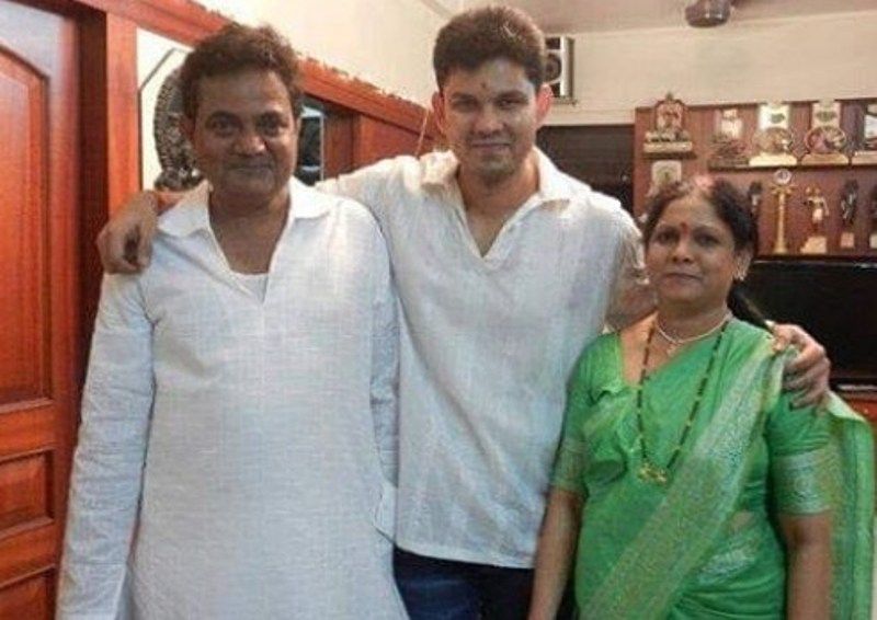 Vijay Chavan with his Family