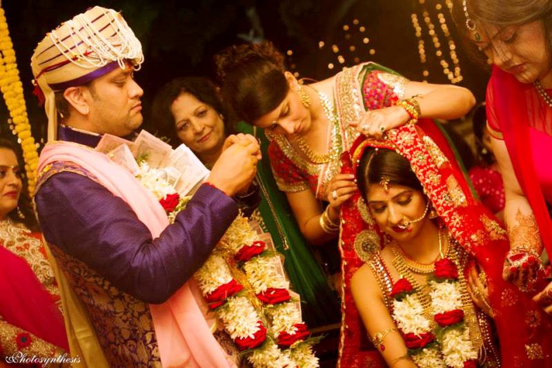 Wedding Picture of Aishwarya Sakhuja and Rohit Nag