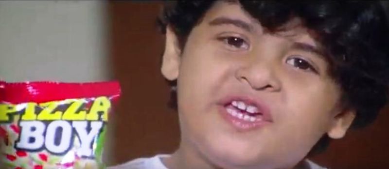 Aayudh Bhanushali in a Snack's Advertisement