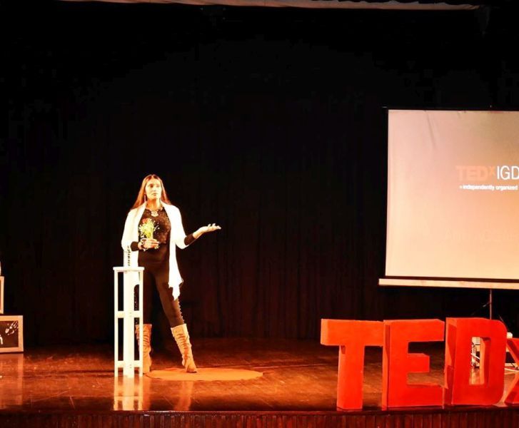 Anu Aggarwal in an Event of TEDx