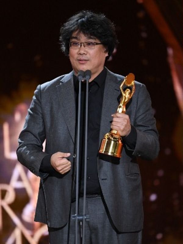 Bong Joon-ho during his Acceptance Speech at Blue Dragon Film Awards