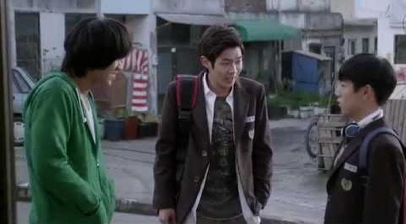 Choi Woo-shik in a Scene from Secretly, Greatly (2013)