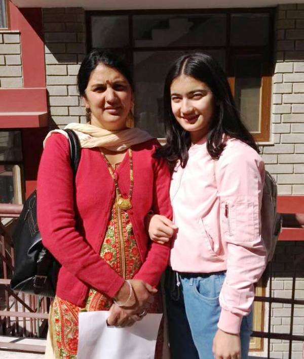 Pratibha Ranta with Her Mother