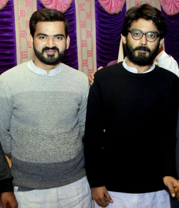 Sharjeel Imam with younger brother Muzzammil Imam