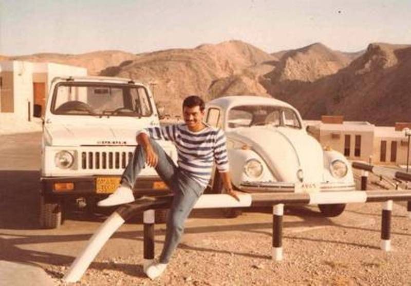 Wendell Rodricks in Oman