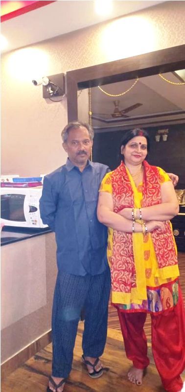 Ankita Srivastava's Parents