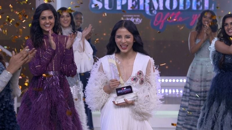 Manila Pradhan after winning MTV Supermodel of the Year (2020)