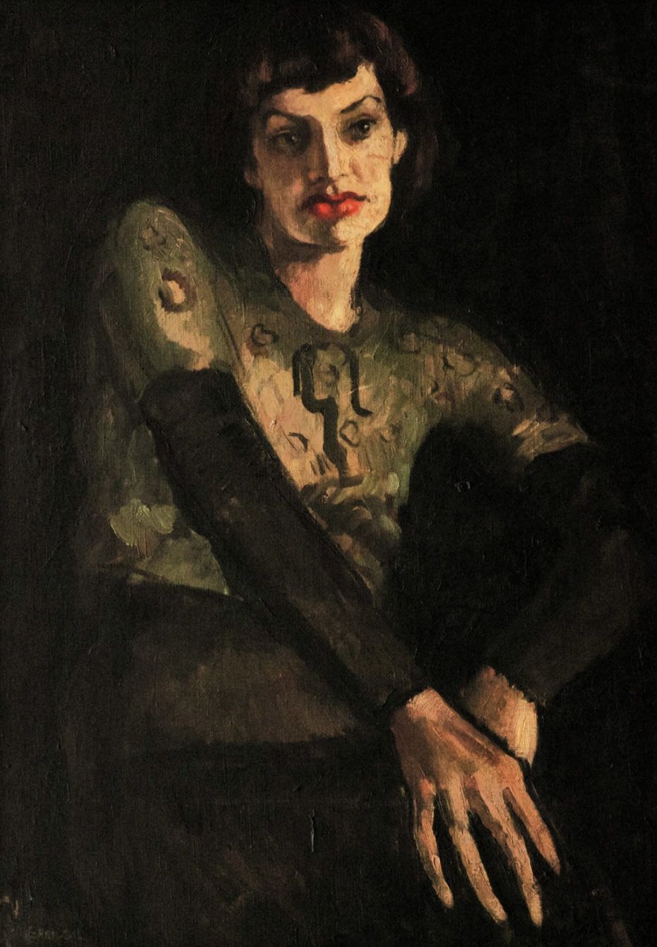Portrait of Marie Louise Chassany by Amrita Sher-Gil