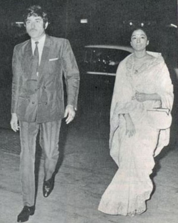 Raaj Kumar with his sister