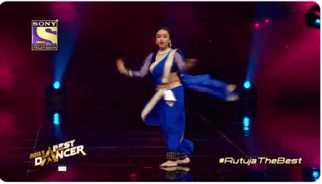 Rutuja Junnarkar in India’s Best Dancer