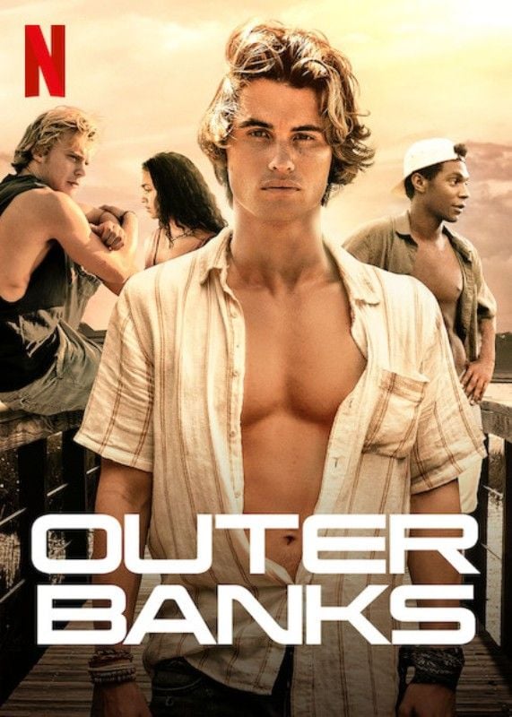 Chase Stokes as John B in Outer Banks