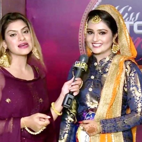 Gaganjit Kaur in Miss PTC Punjabi 2018