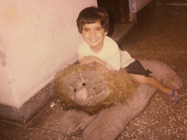 Priyanka Sharma childhood picture