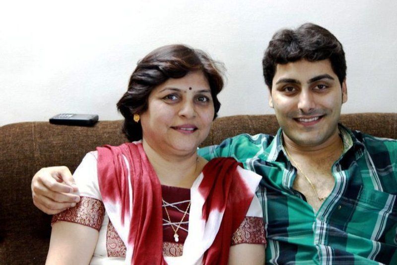 Sanjay Jog's Wife and Son