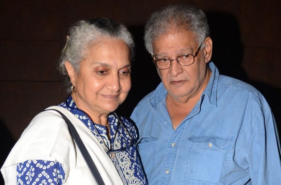 Salome Roy Kapur with her Husband