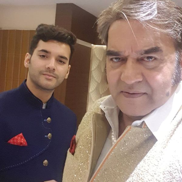 Surendra Pal With His Son Shubham