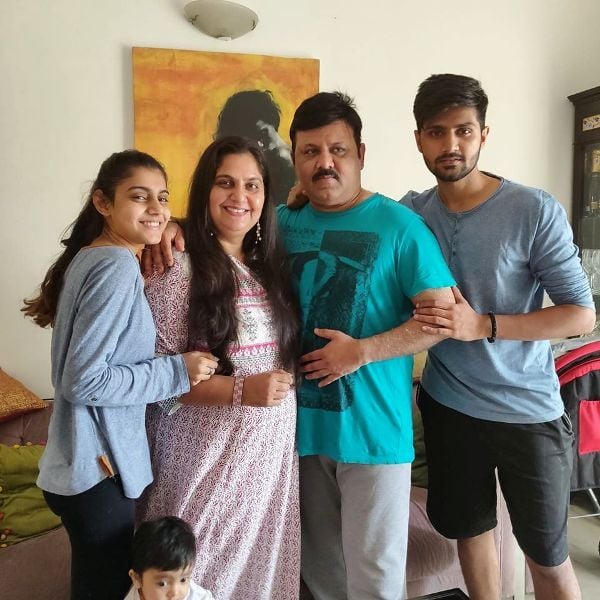 Vandana Pathak With Her Family