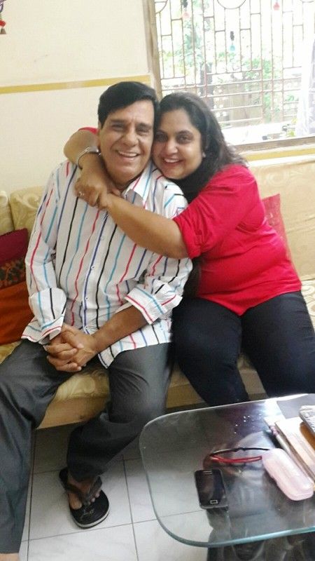 Vandana Pathak With Her Father