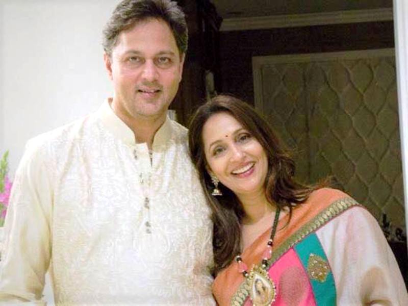 Ashwini Bhave With Her Husband, Kishore