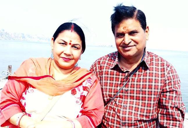 Kavita Tiwari parents 