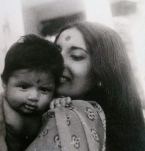 Suchitra Pillai's childhood picture