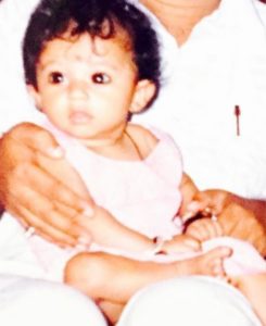 Maera Mishra's childhood picture