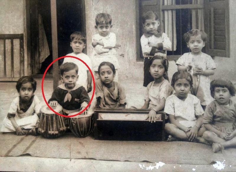 Shantilal Mukherjee's Childhood Picture