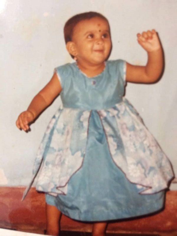 Chandini Tamilarasan's Childhood Picture