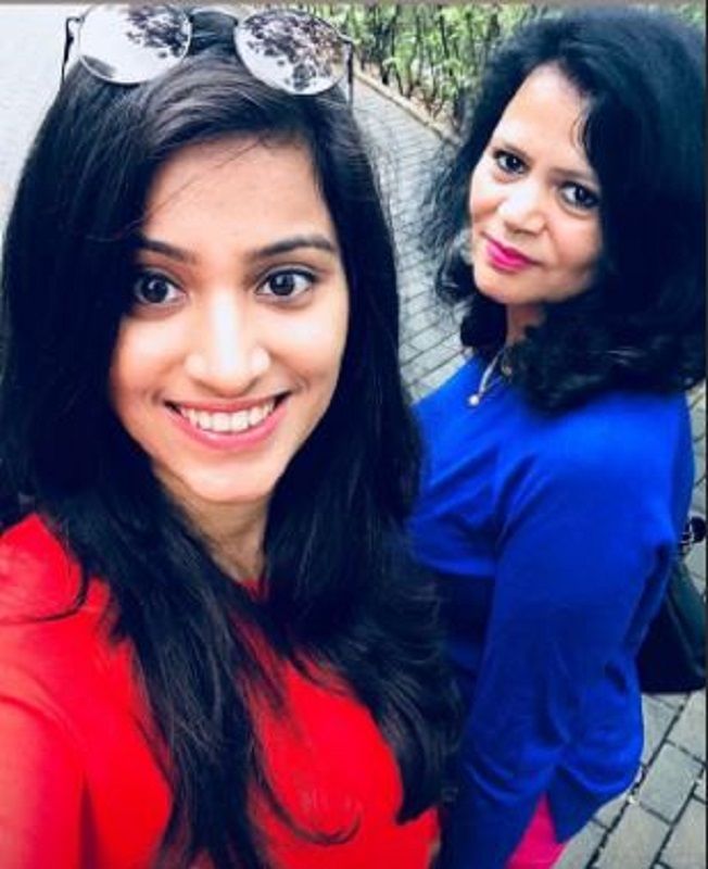 Dr Richa Negi With Her Mother