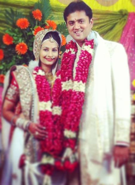 Ekta Saraiya's wedding picture
