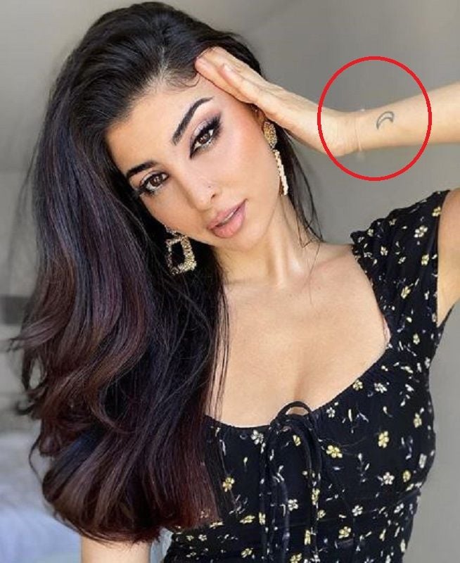 Elwa Saleh's Tattoo on Her Left Wrist
