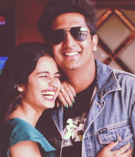 Priyanka Jain with her boyfriend