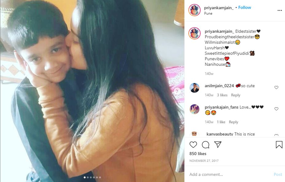 Priyanka Jain's Instagram Post