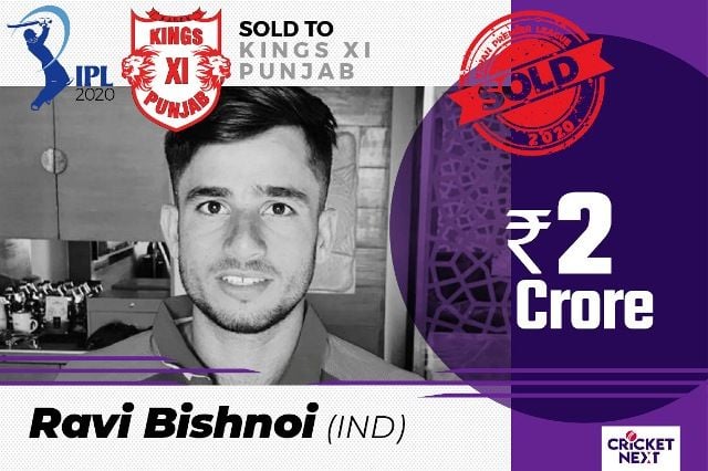 Ravi Bishnoi sold to KXIP