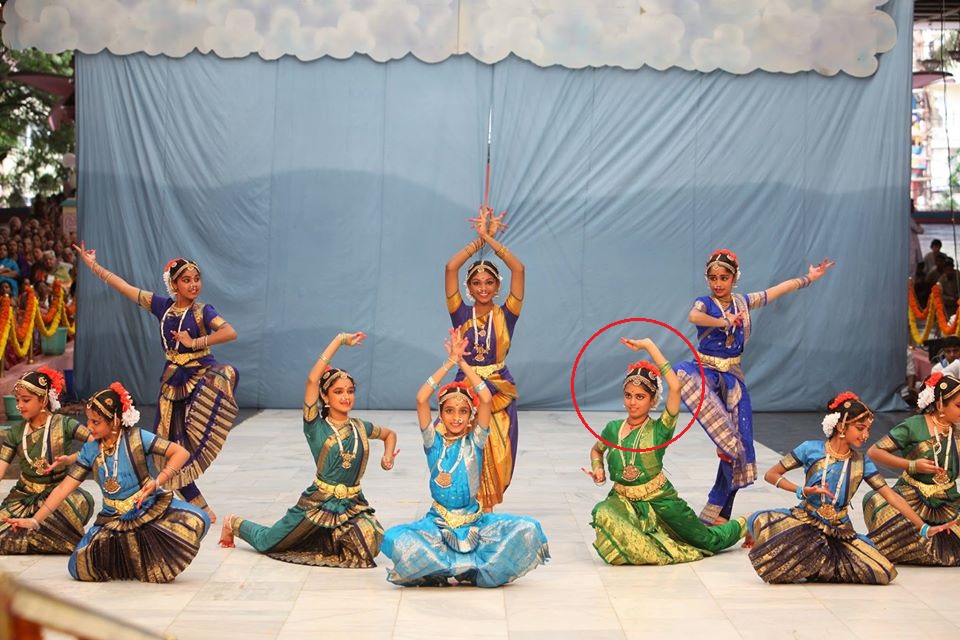 Aishwarya performing on Ashadi Ekadashi Day
