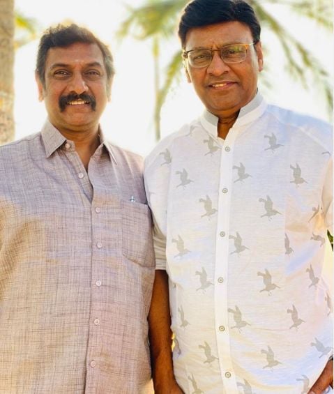 Keerthi Shanthanu's father and father-in-law