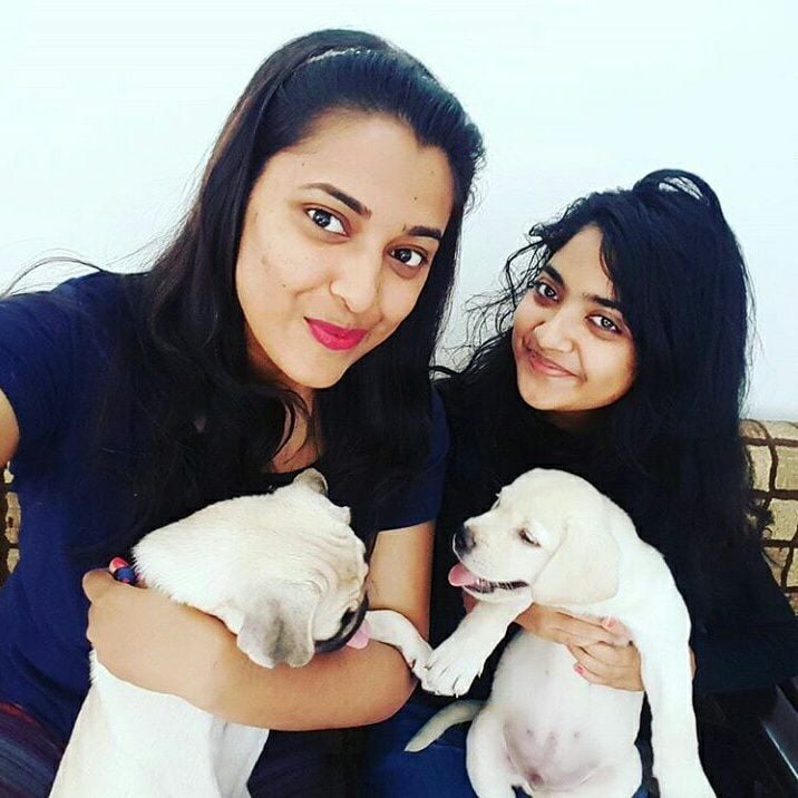 Nandana Varma loves dogs