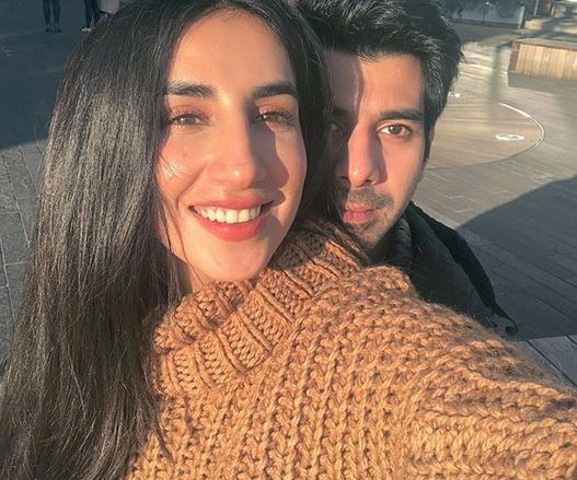 Parul Gulati with her brother