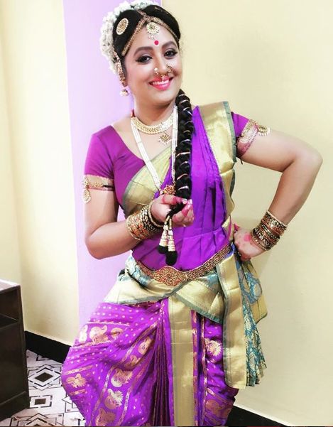 Shanoor Sana Begum in Bharatanatyam attire