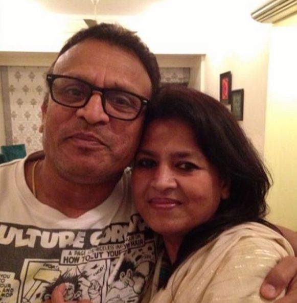 Annu Kapoor with his sister
